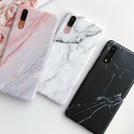 Carcasa Huawei textura de mármol
