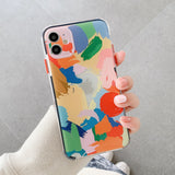 Carcasa iPhone antigolpes colorido