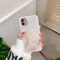 Carcasa iPhone antigolpes textura mármol