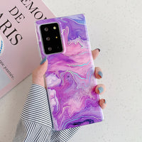 Carcasa Samsung Galaxy textura de mármol láser